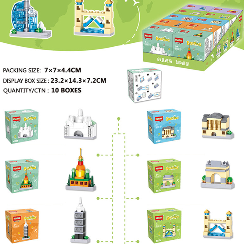 10in1 Cute Architectural Stree – Food Snacks Ideas Bewertung und Preis