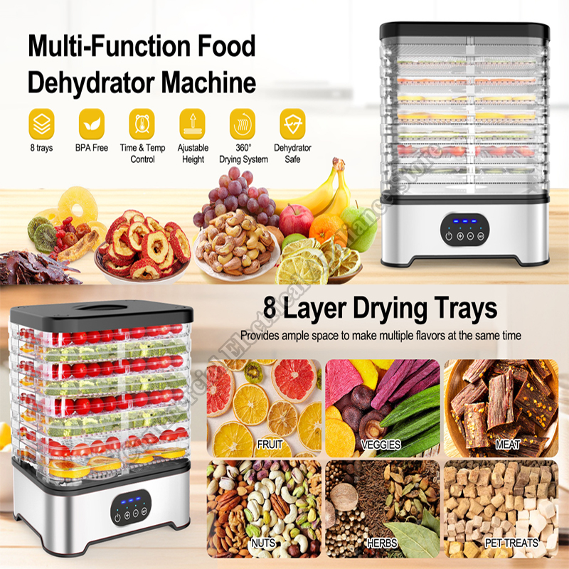 Digital Food Dehydrator Temper – Food Dehydrator Snacks Bewertung und Preis