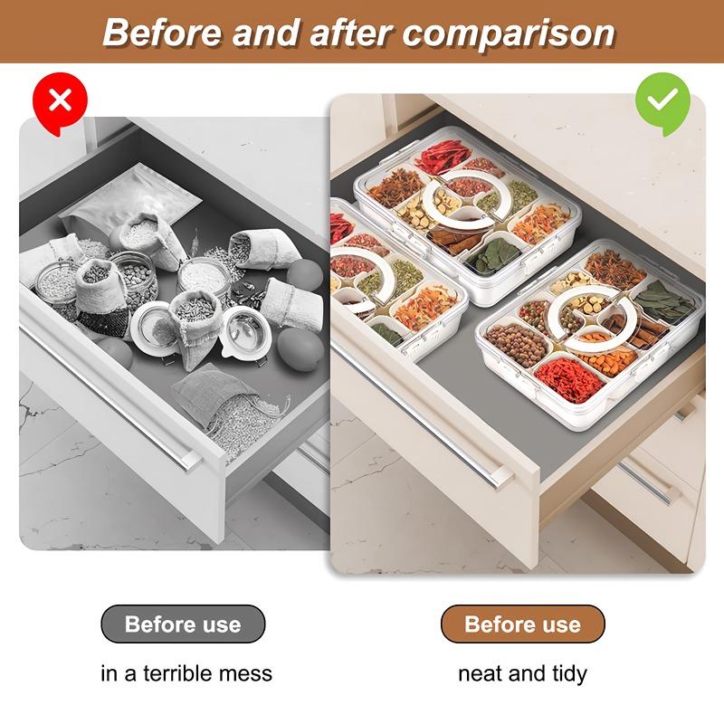 8 Grids Divided Serving Tray S – Food Snacks In Japan Bewertung und Preis