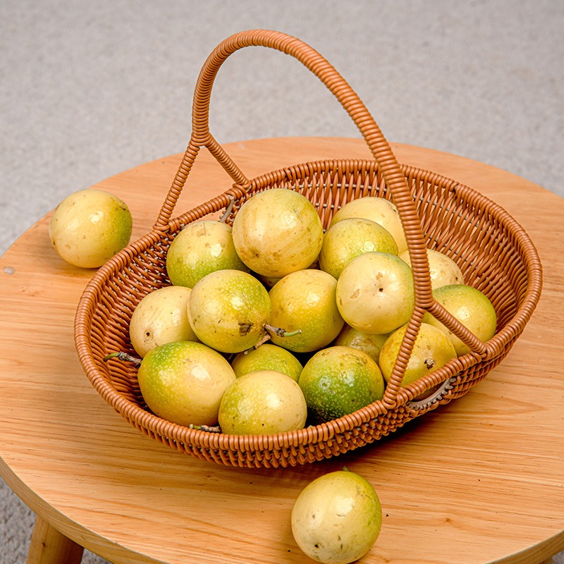 Plastic Imitation Rattan Woven – Food Snacks Basket Bewertung und Preis